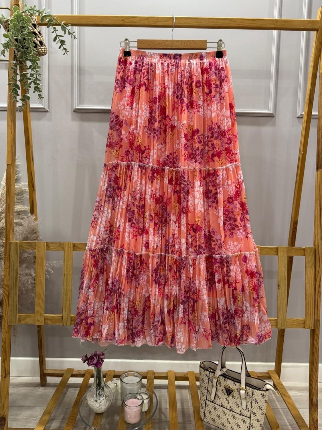 Aysima Moda Şifon Etek, Uzun Etek ,etek,tesettür Etek