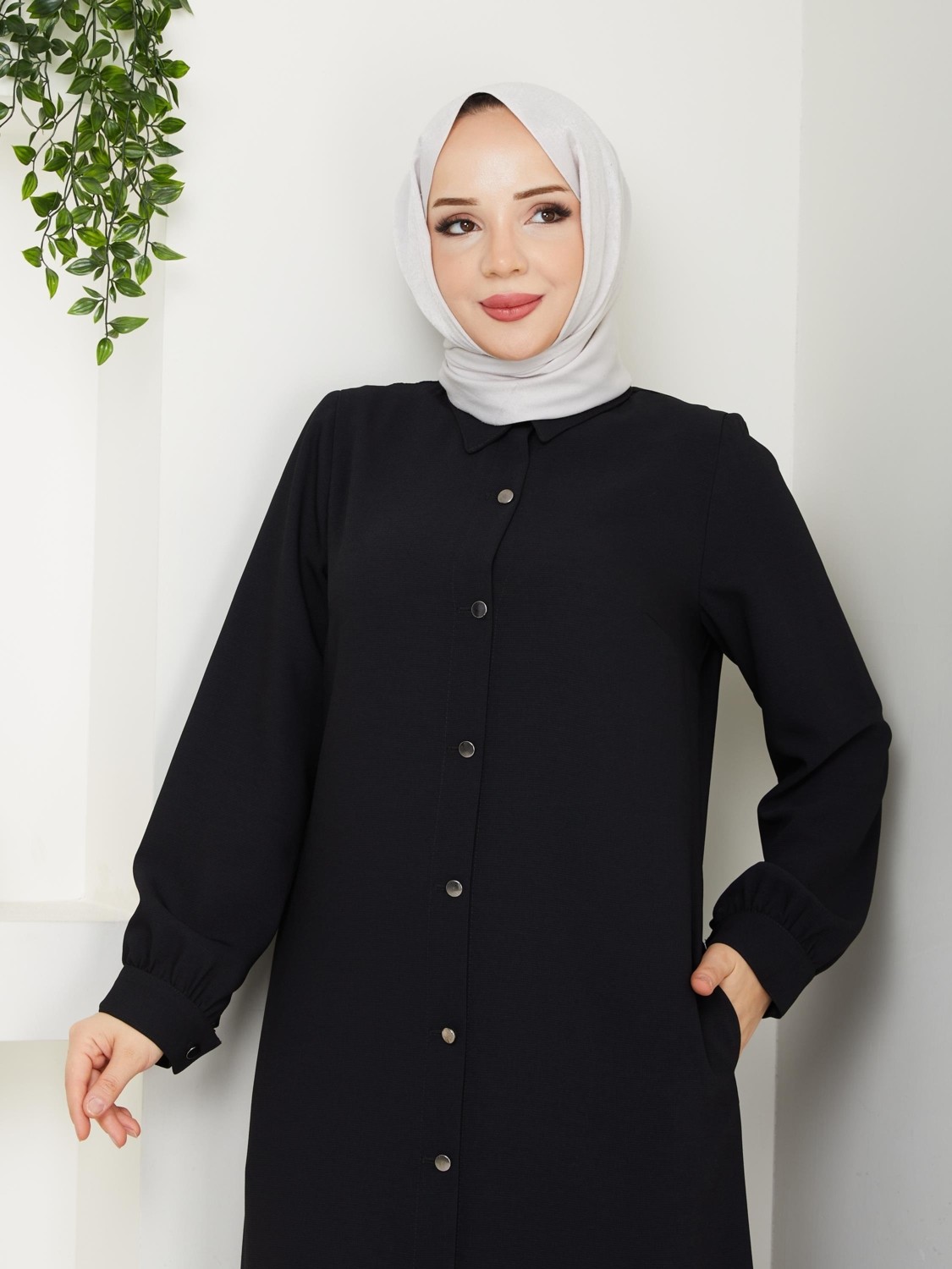 Günay Karaca Yazlık Tunik Kap Giyçık Araboy 130 cm Ferace Araboy 4885 görsel 4