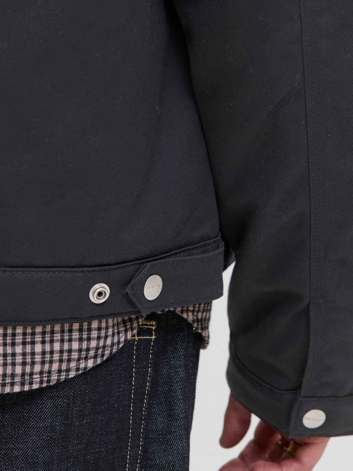 Jack & Jones Jack Jones Erkek Fermuarlı Ceket Mont 12282903 görsel 2