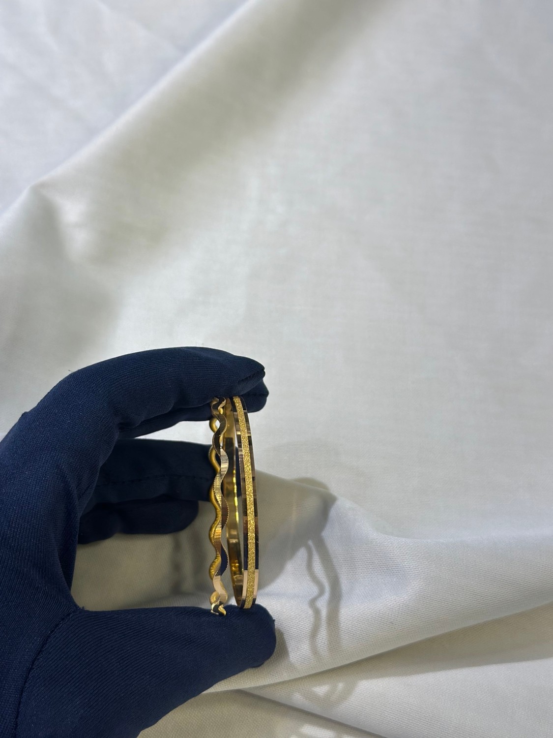 20 gr (Gram) Zikzaklı Ajda Simli Fantazi Kombini 22 Ayar Yatırımlık Altın