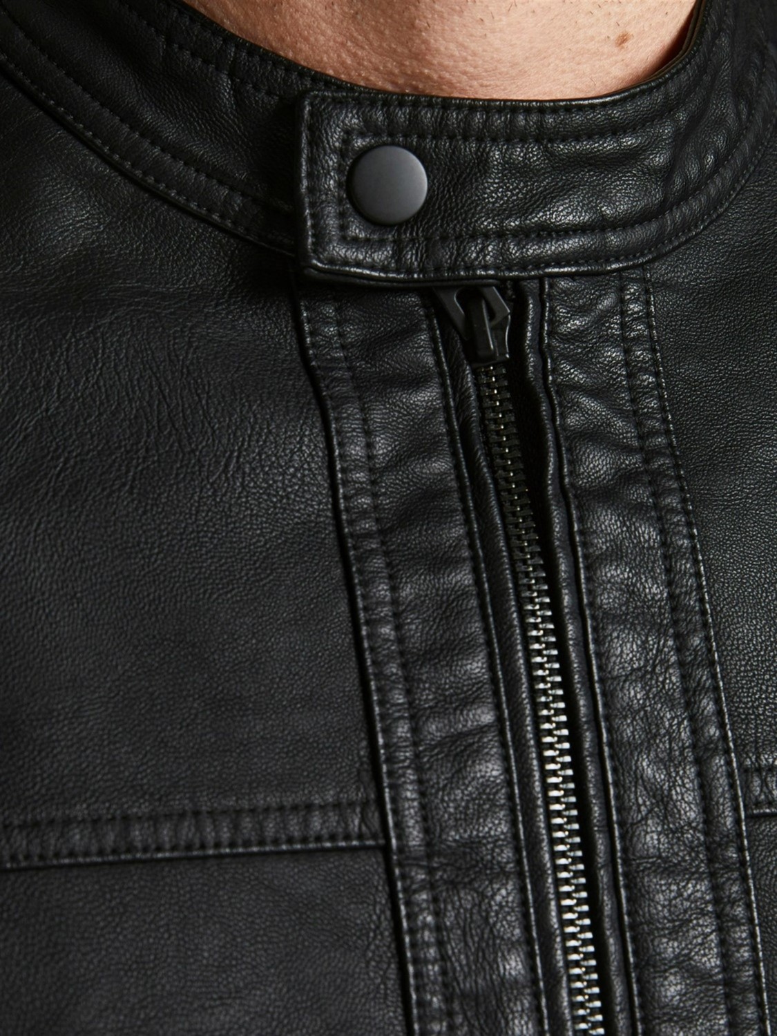 Jack & Jones Erkek Günlük Ceket Warner Ket Noos Siyah Suya Dayanıklı Özellikli görsel 3