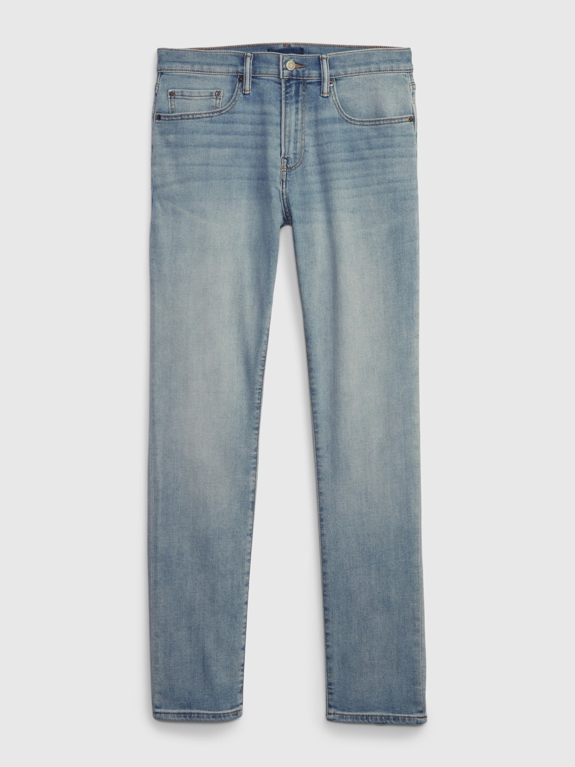 Gap Erkek Açık Mavi Gapflex Soft Wear Slim Jean Pantolon görsel 2