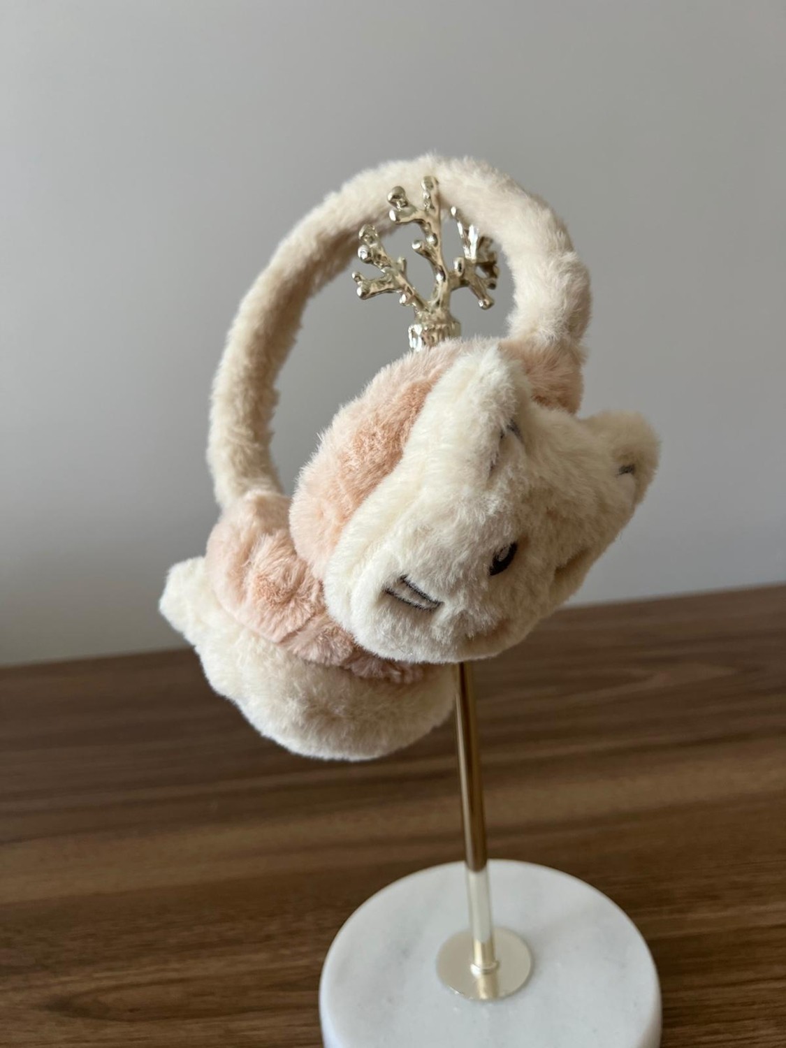 ZYC Kadın/kız Kedi Figürlü Peluş Kulaklık