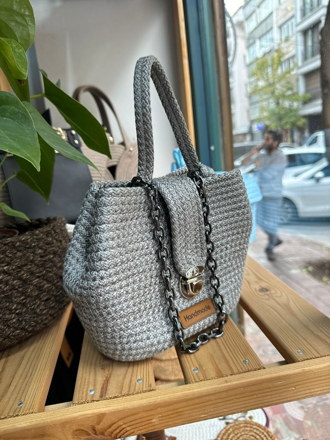 Wicker Rustic Kadın Hasır Çanta