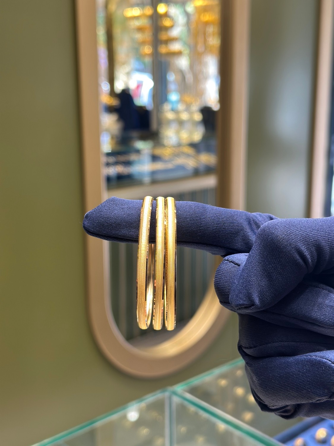 Tekin Kuyumculuk 4 gr (Gram) Simli Şarnel Bilezik  22 Ayar Altın Yatırımlık