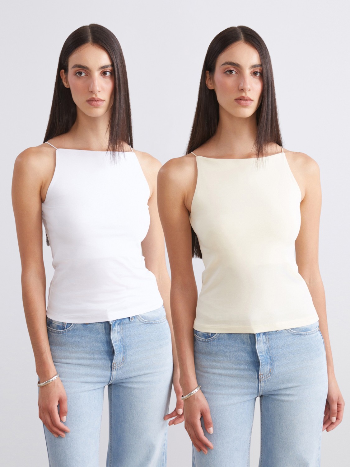 Soulife Halter Yaka Askılı Kadın Atlet 2'li