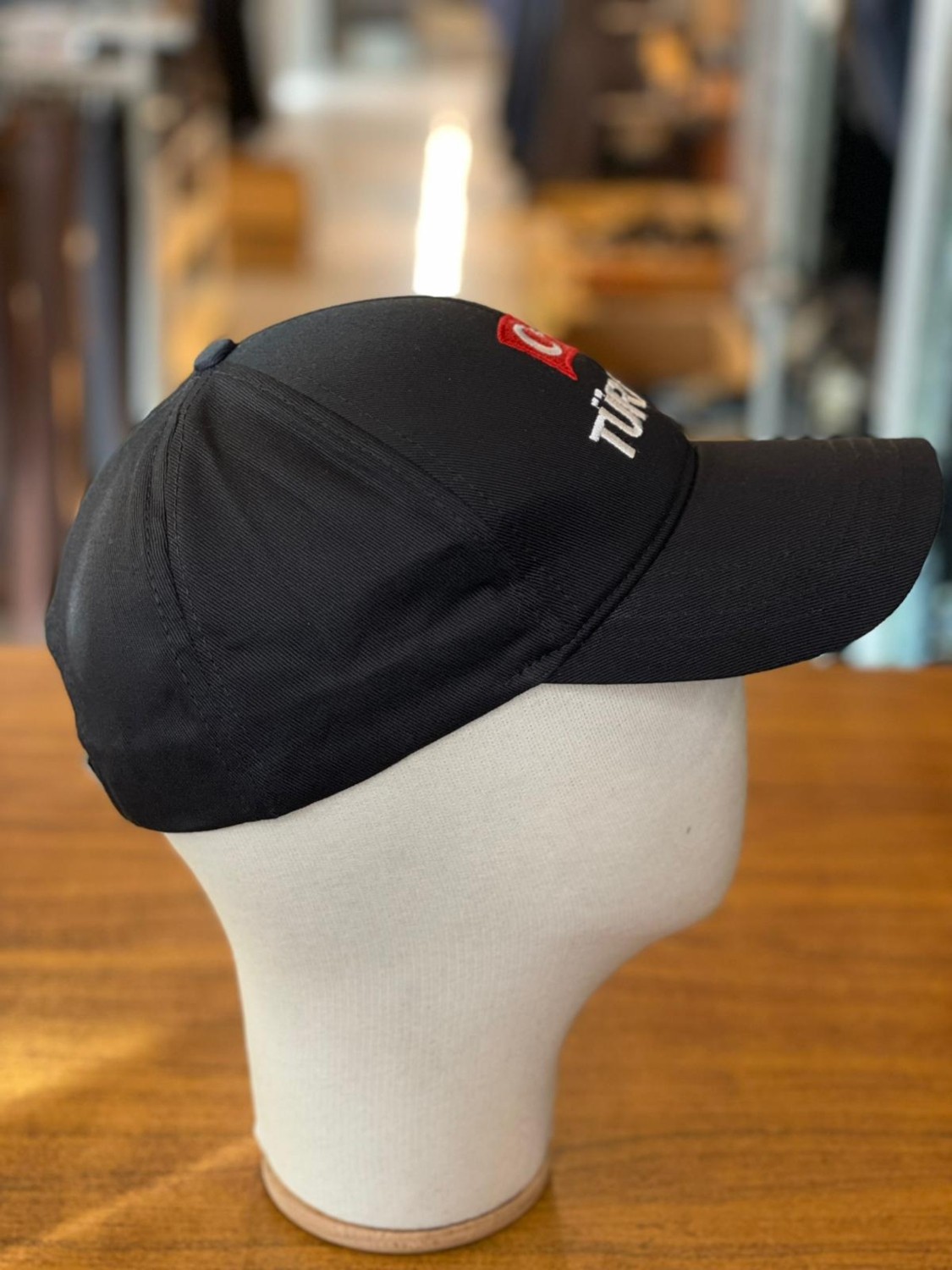 Hamze Türkiye Bayrak Nakışlı Unisex Pamuklu Cap Şapka görsel 3