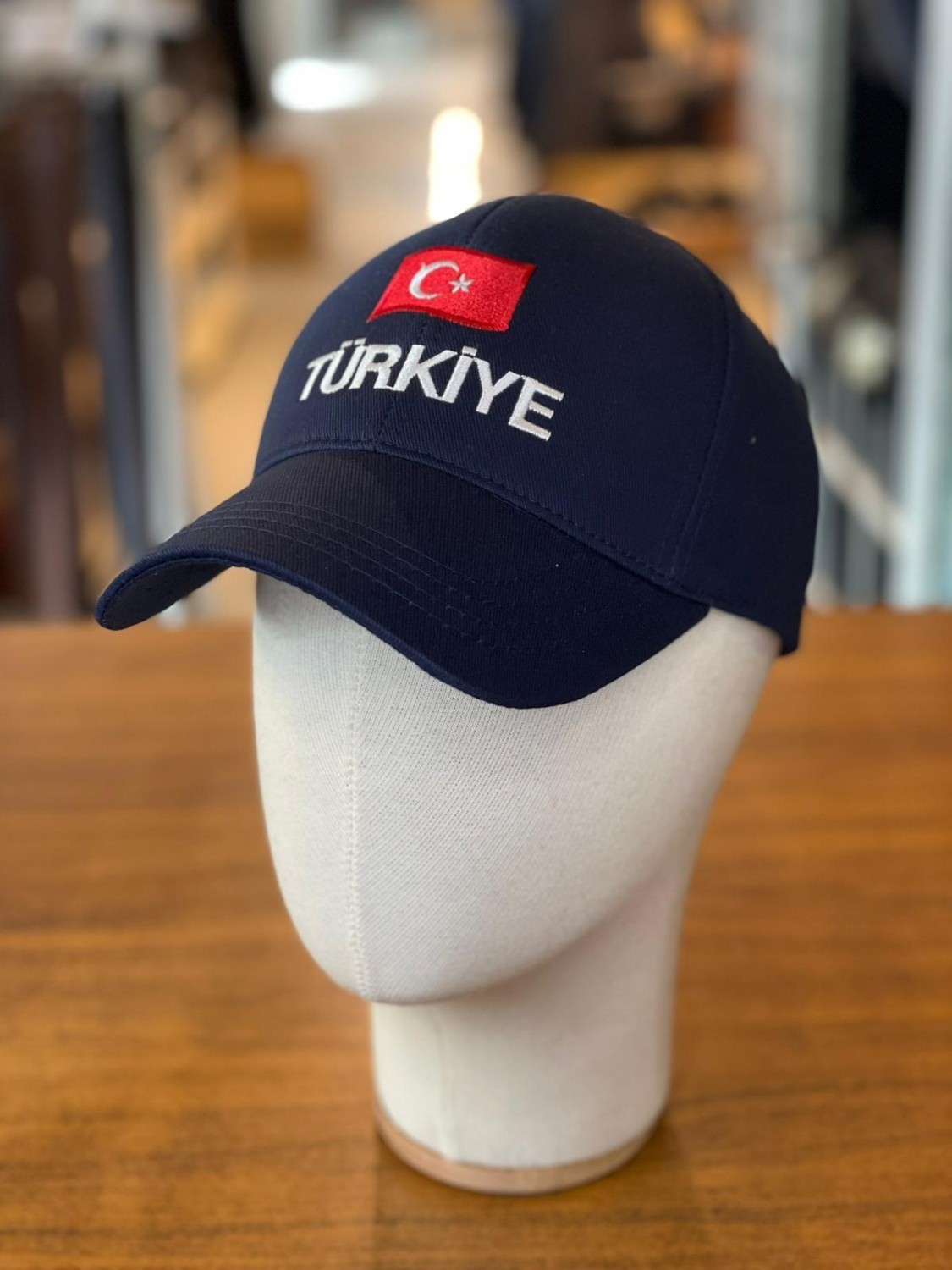 Hamze Türkiye Bayrak Nakışlı Unisex Pamuklu Cap Şapka görsel 6