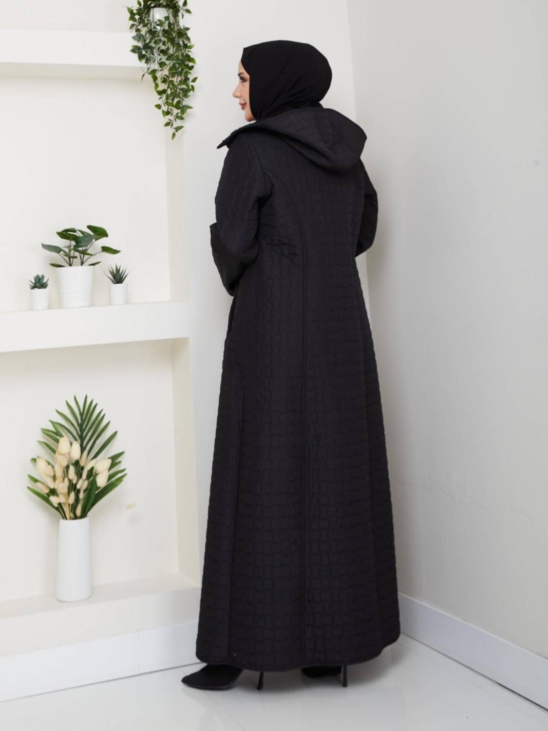 Eslemnur 140CM İÇİ VELBOALI KAPİTONE MONT görsel 8