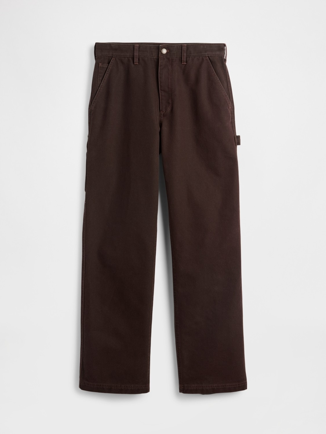 Gap Erkek Siyah Canvas '90S Loose Pantolon görsel 2