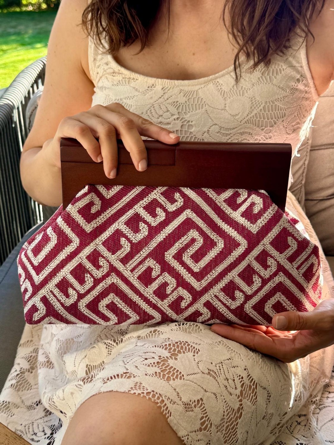 Jophiel Bahram Petite - Çanta, El Çantası, Zincirli Çanta, Kumaş Çanta, Clutch, El Çantası, Kol Çantası, Omuz Çantası görsel 3