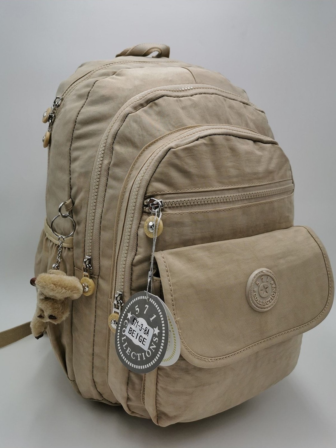 571 Collections Çanta Vizon Ultra Hafif Çok Cepli Su Geçirmez Sırt Çantası ( Laptop, Notebook, Okul, Spor, Seyahat ) görsel 4