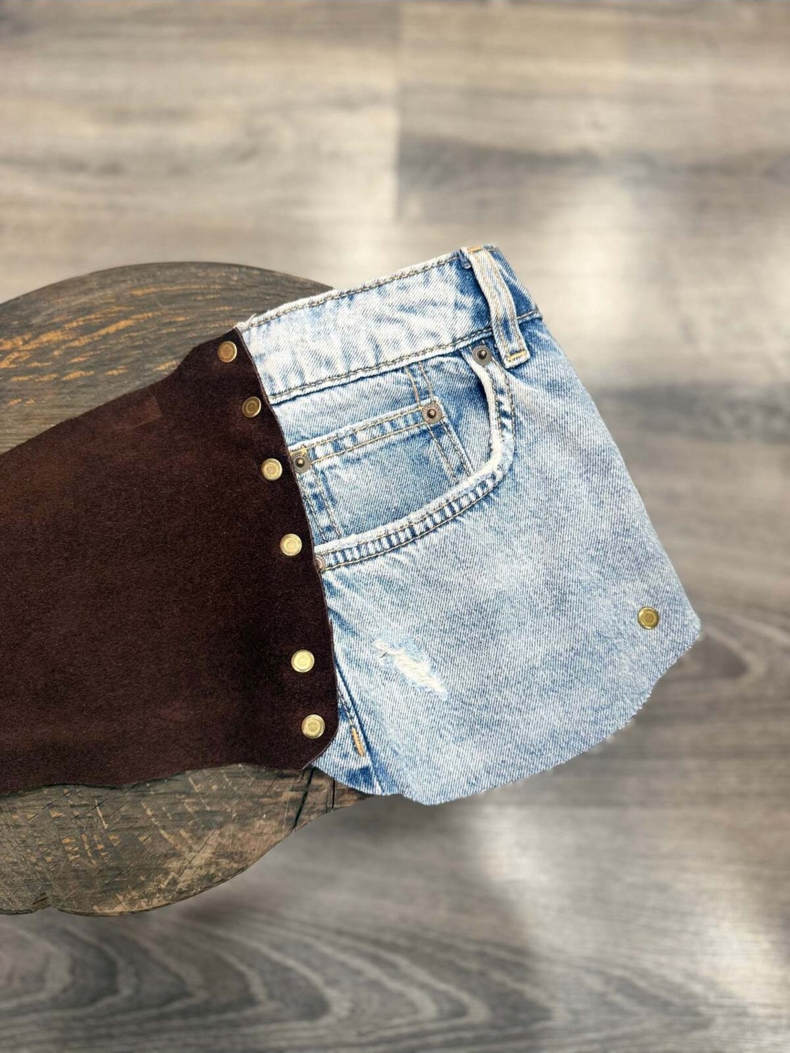 Yılday Gür Butik Wildhorse Denim & Hakiki Deri El Yapımı Western Kemer görsel 6