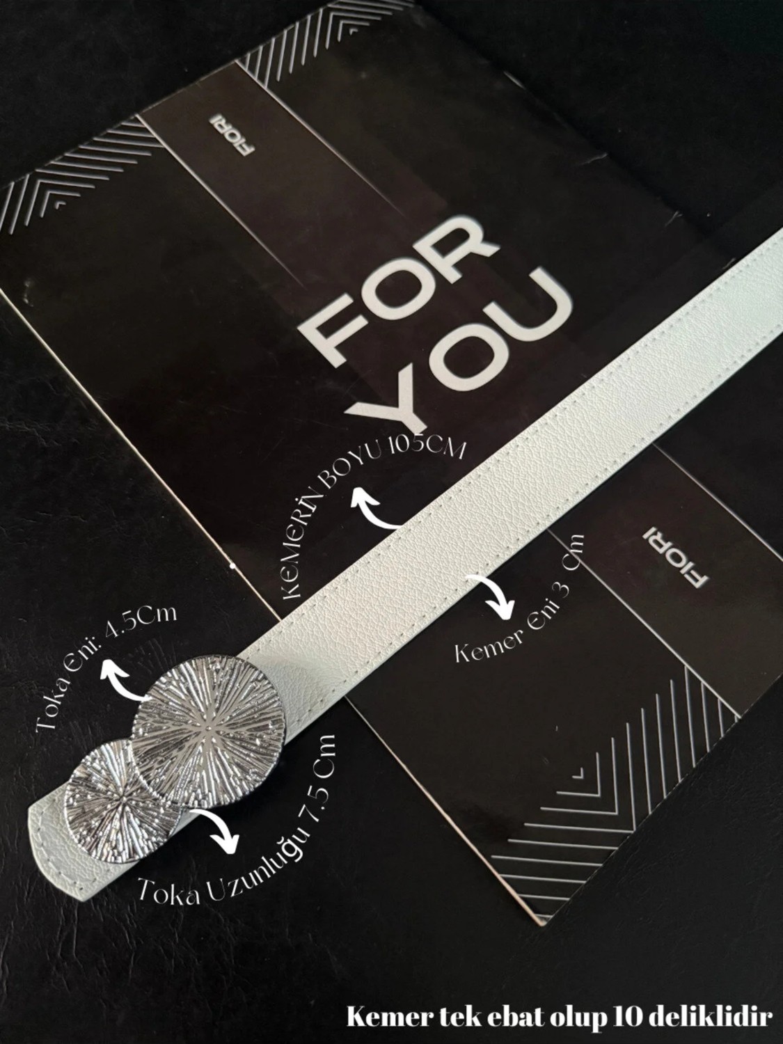 Fiori Yuvarlak Gold Toka Kadın Kemeri, Pantolon Kemeri, Ceket Kemeri, Elbise Kemeri, Gömlek Kemeri görsel 5