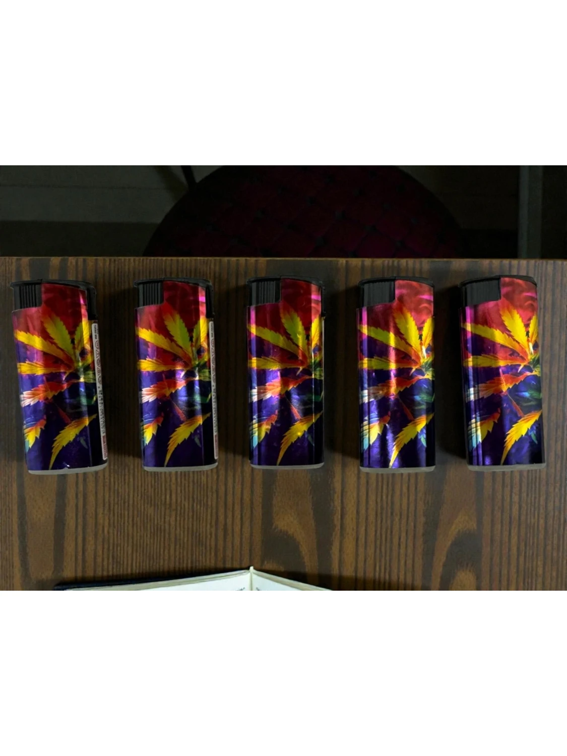 Resim Helsinki Turbo Jet Rüzgarda Sönmeyen Desenli Çakmak 5 Adet 