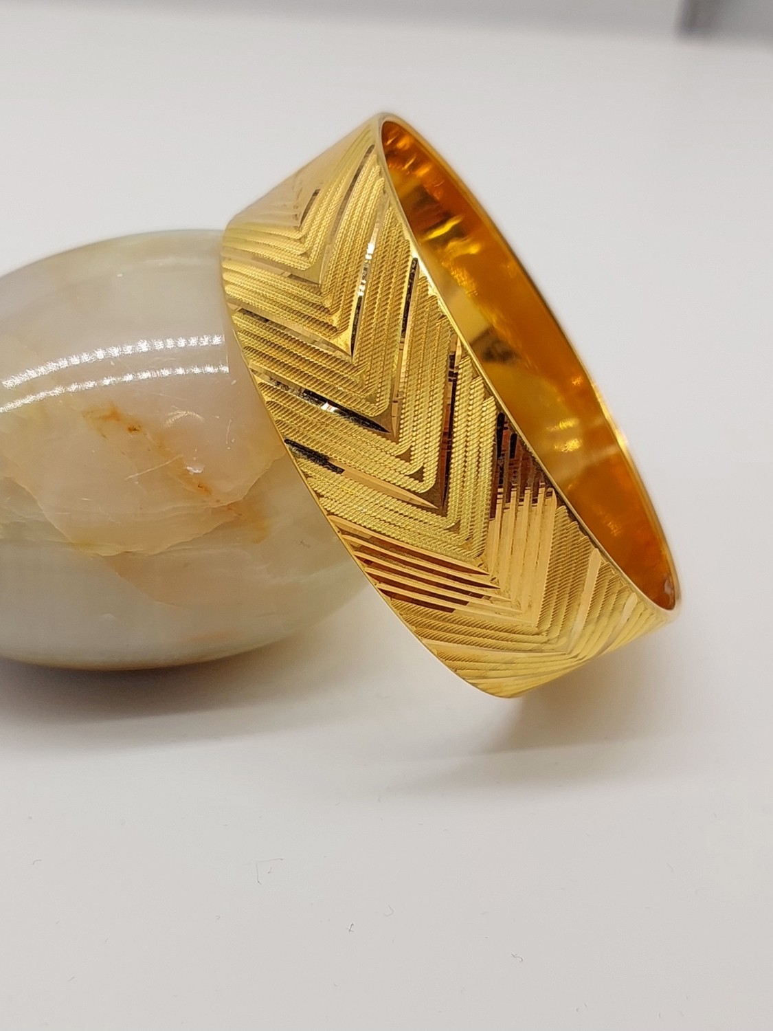 Cemal Demircioğlu Balık Sırtı 22 Ayar Yatırımlık Şarnelli 6.0 Ölçü 15 gr Altın Kadın Bilezik