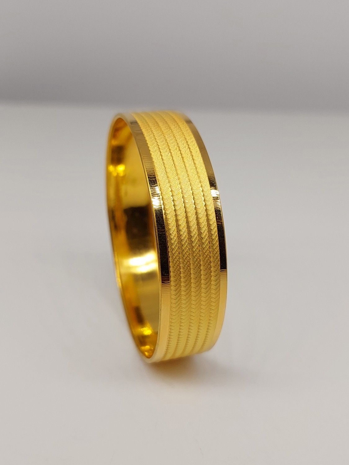 Cemal Demircioğlu Trabzon 22 Ayar Yatırımlık Şarnelli 6.0 Ölçü 15 gr Altın Kadın Bilezik