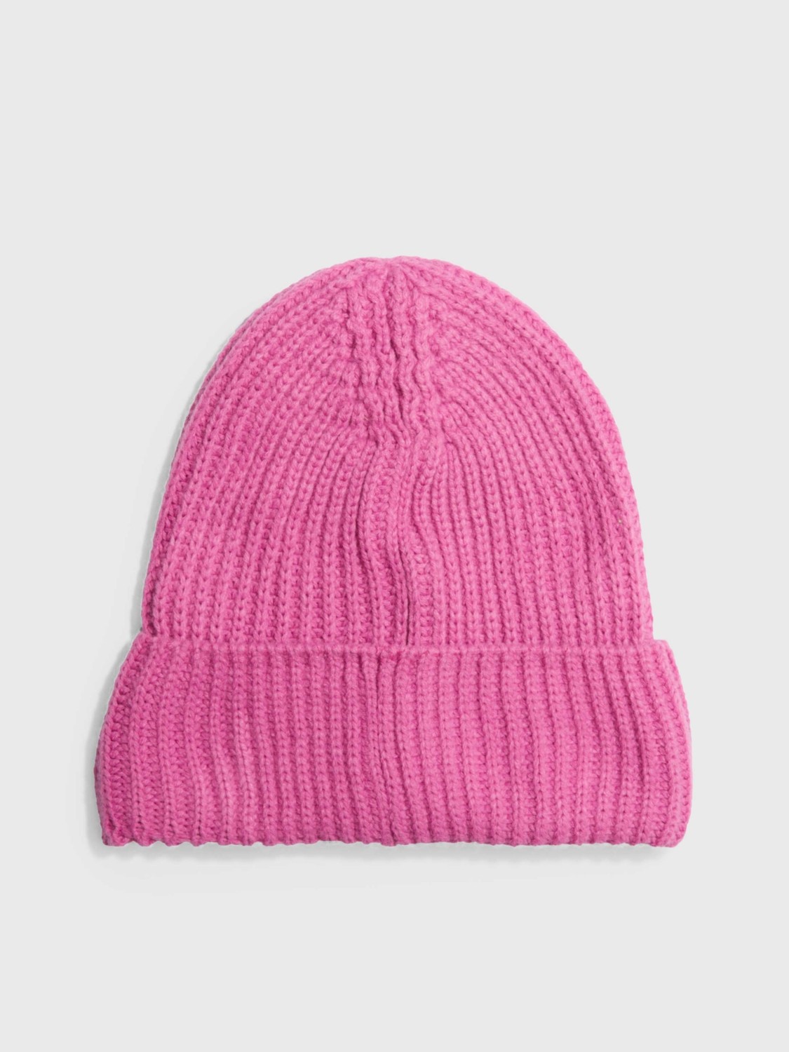 Calvin Klein Erkek Pembe Calvin Klein Monogram Rıb Beanıe Erkek Pembe Bere görsel 3