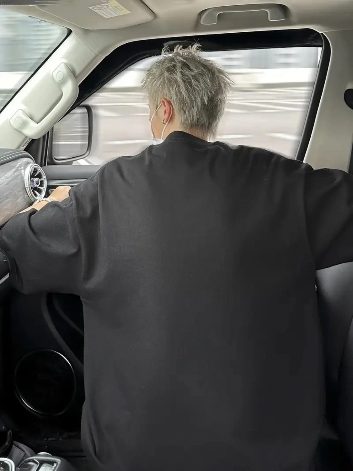 Marsilyan Baskı Oh Oversive Tişört,sporda ve Günlük Giyime Uygun - Siyah - görsel 2