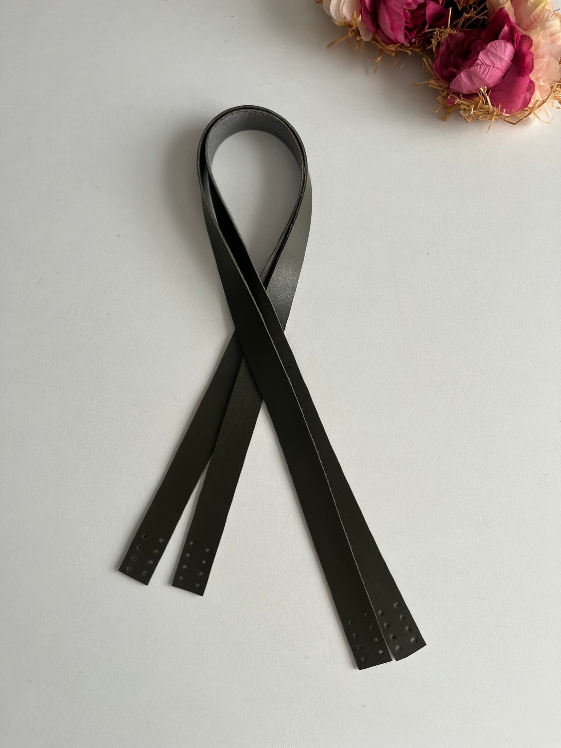 ZG Hobi Aksesuar Örgü Çantalar Için Dikilebilir 70 cm Askı Mint Yeşili