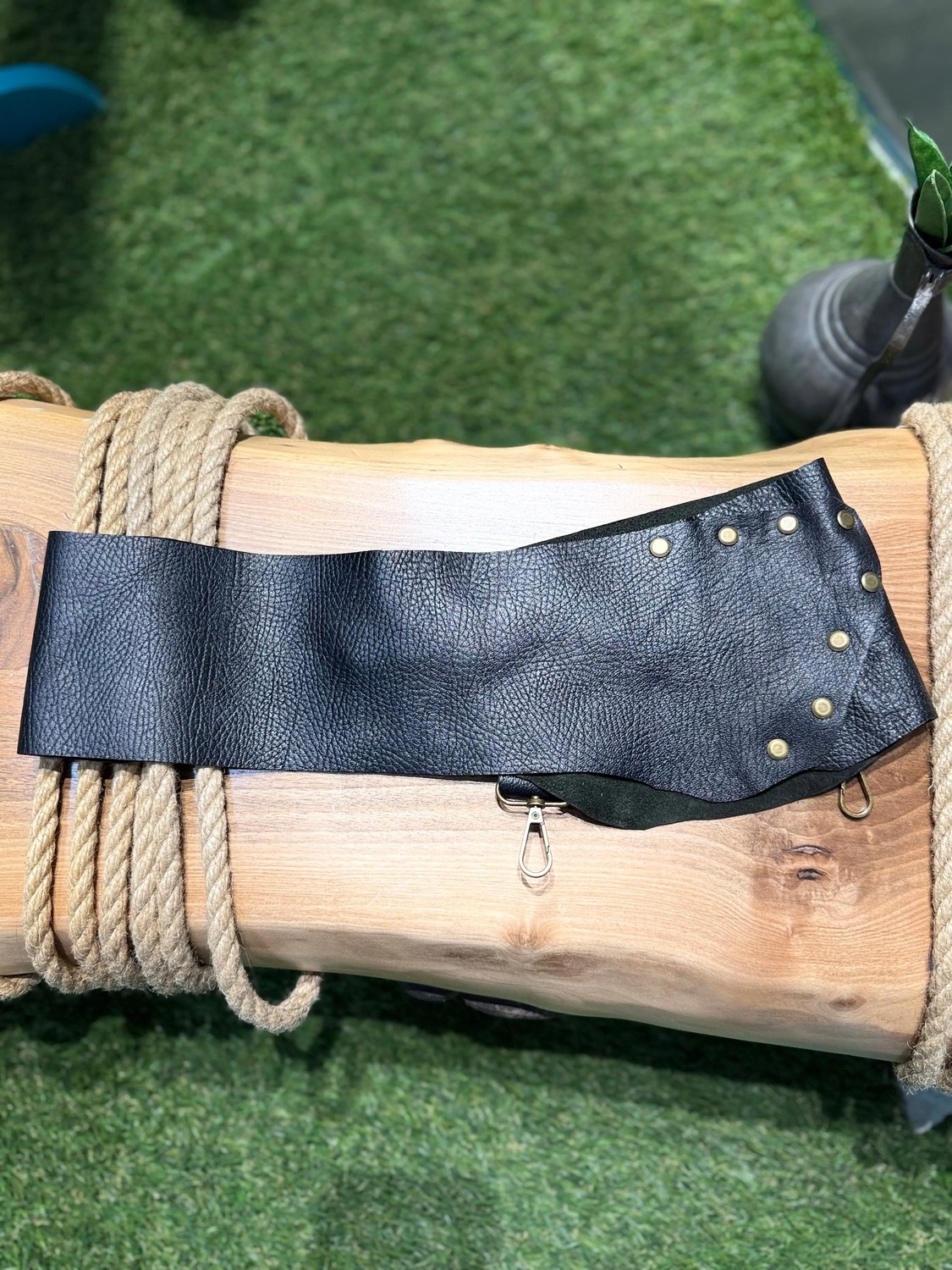 Yılday Gür Butik Calvin Deri Kemer - Çok Fonksiyonlu Kancalı Tasarım Kemer - Standart Beden görsel 3