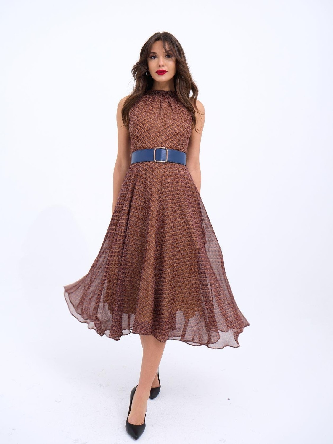 Moda Urul Modaurul 5501 Elbise-Napoli görsel 2