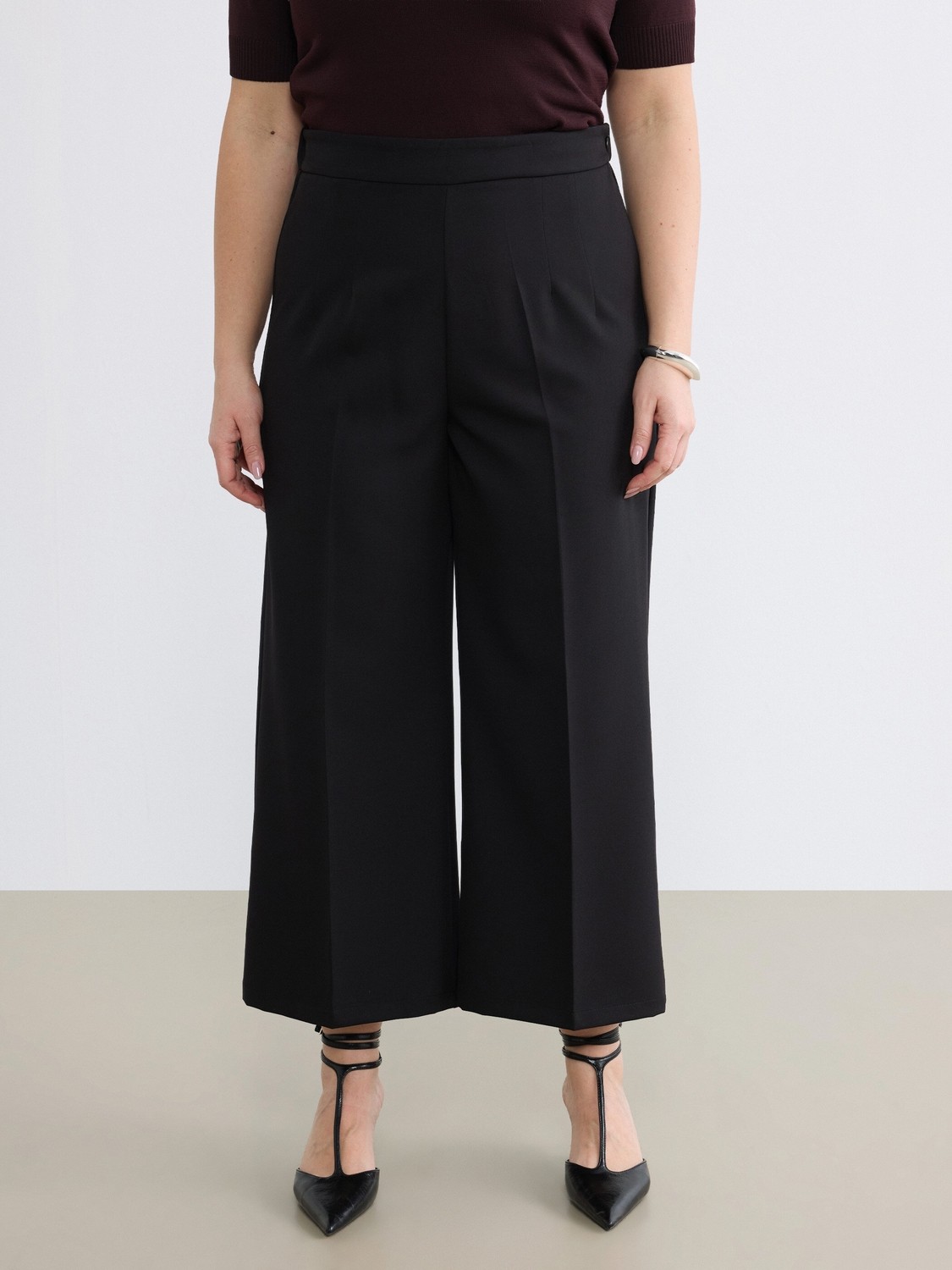 Soulife Loose Fit Kadın Pileli Kapri görsel 6