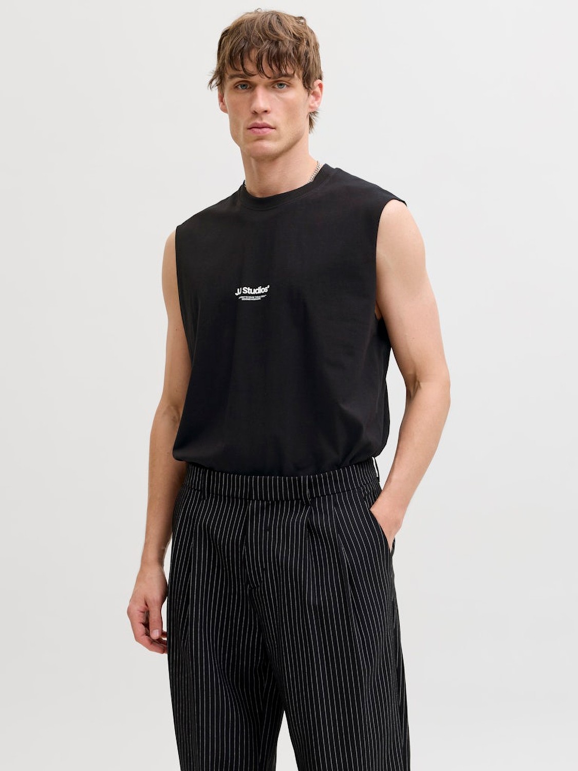 Jack & Jones Soho Erkek Siyah Atlet (12288001-B)