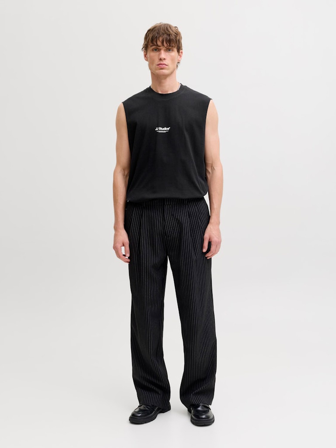 Jack & Jones Soho Erkek Siyah Atlet (12288001-B) görsel 2