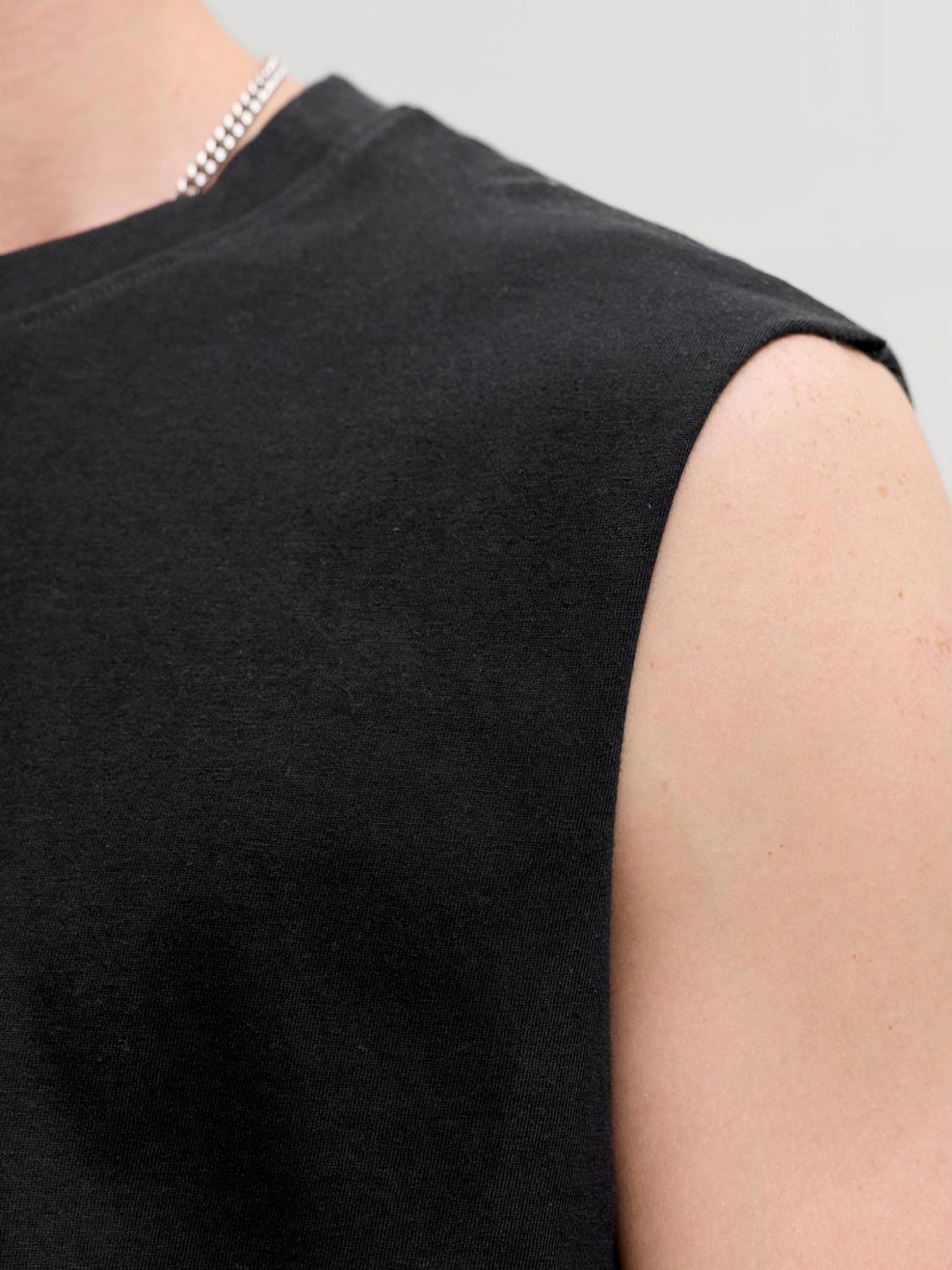 Jack & Jones Soho Erkek Siyah Atlet (12288001-B) görsel 6
