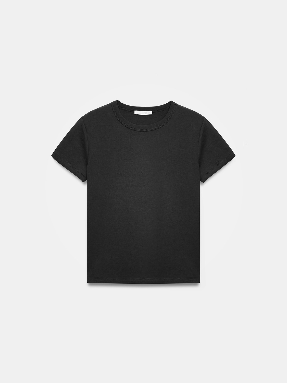 Dilvin 32779 Bisiklet Yaka T-Shirt-Beyaz görsel 5