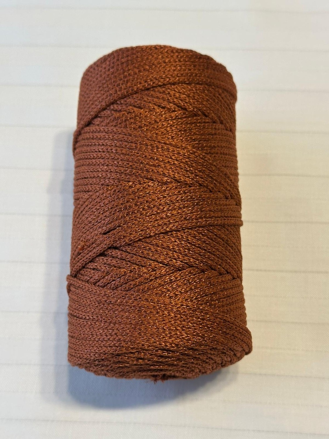 Veloria Bag & Scarf Orta Boy Plastik Kanvas Polyester Makrome Ipli Çanta Yapım Kiti Gold Renk Aksesuarlı Tam Set görsel 2