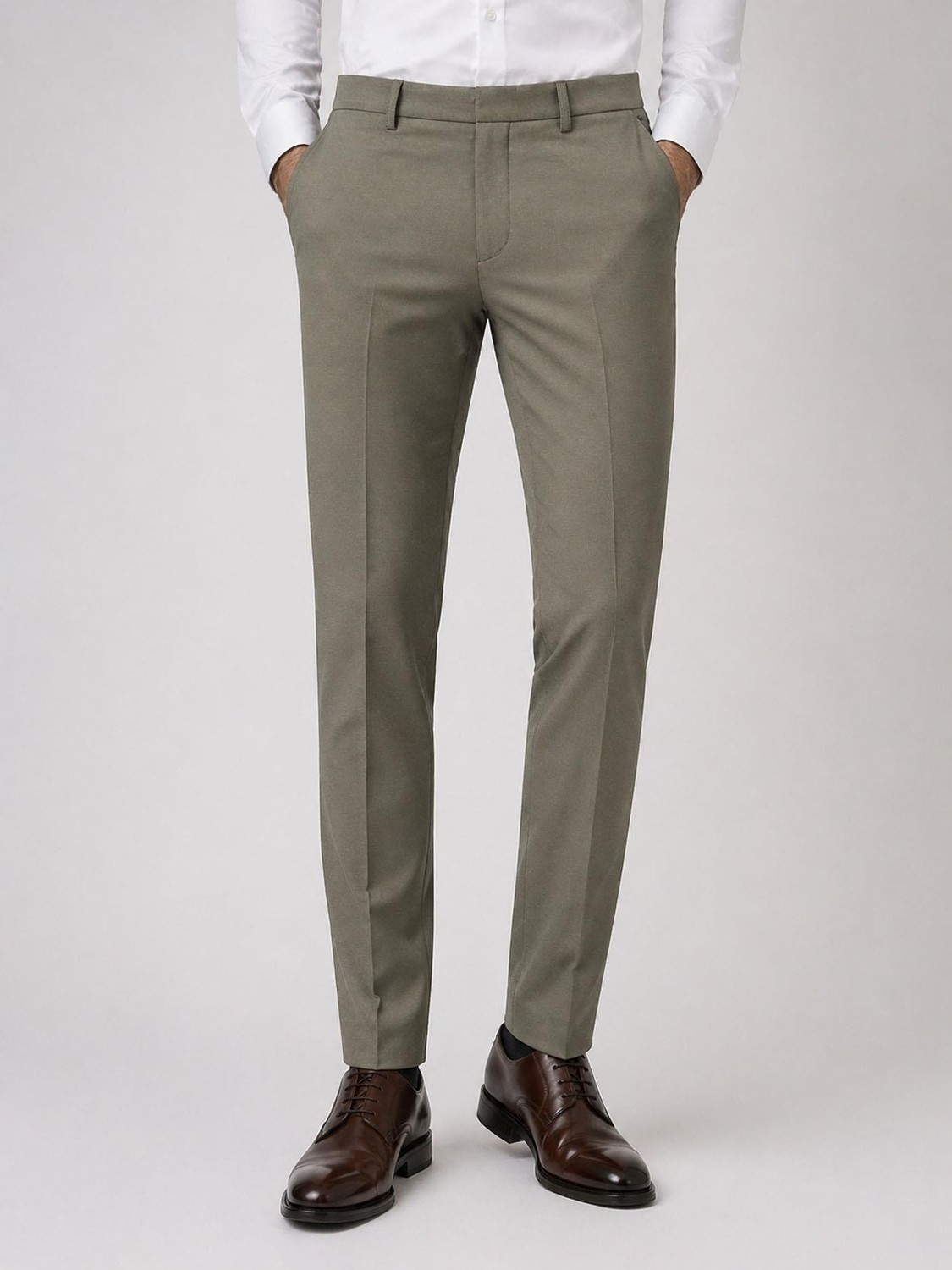 Caserta Regular Fit Likralı Erkek Kumaş Pantolon - 7558