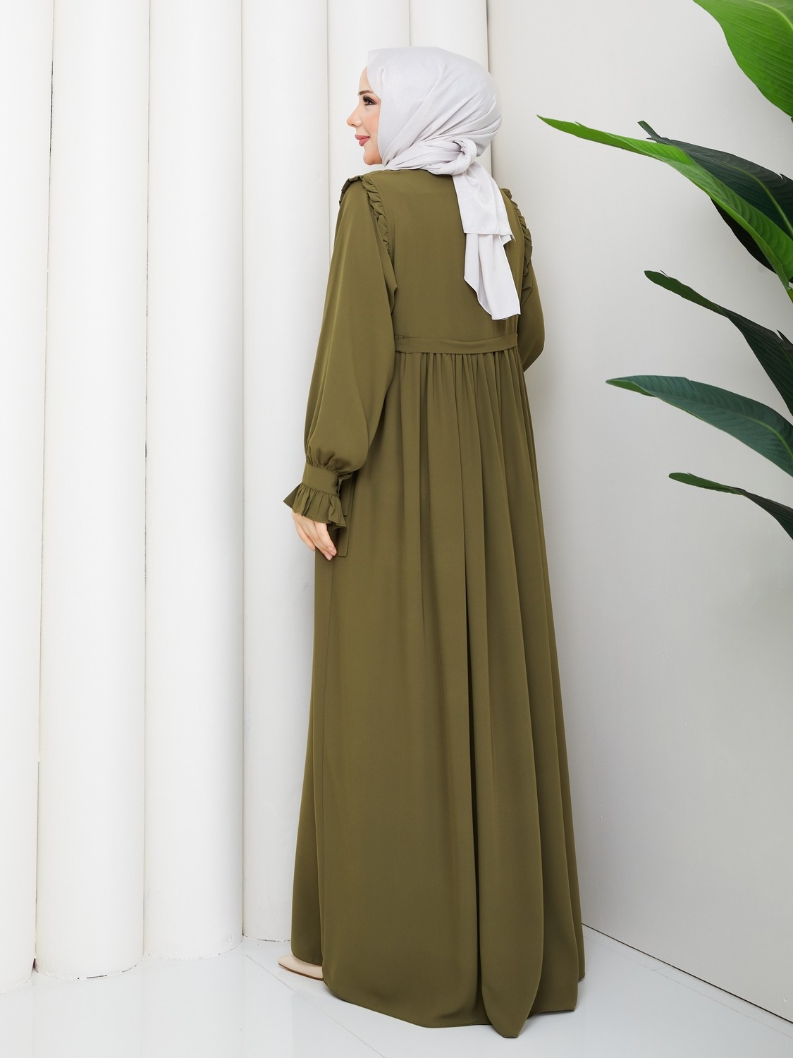 Rüyam Moda Butik Melisa Elbise Mısır Medine Ipeği
