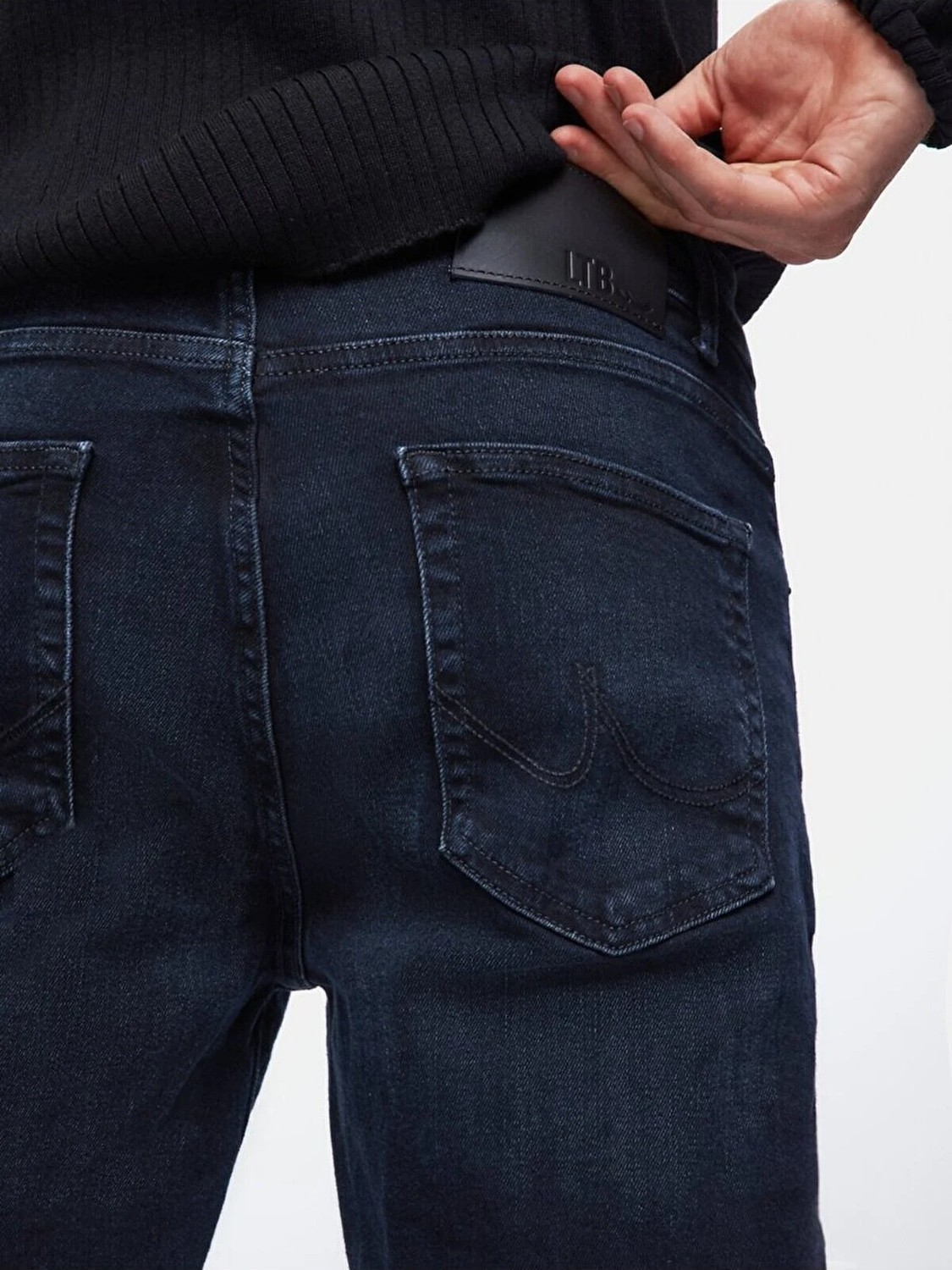 LTB Erkek Lawrıe Y Dar Paça Orta Bel Jean Pantolon görsel 5