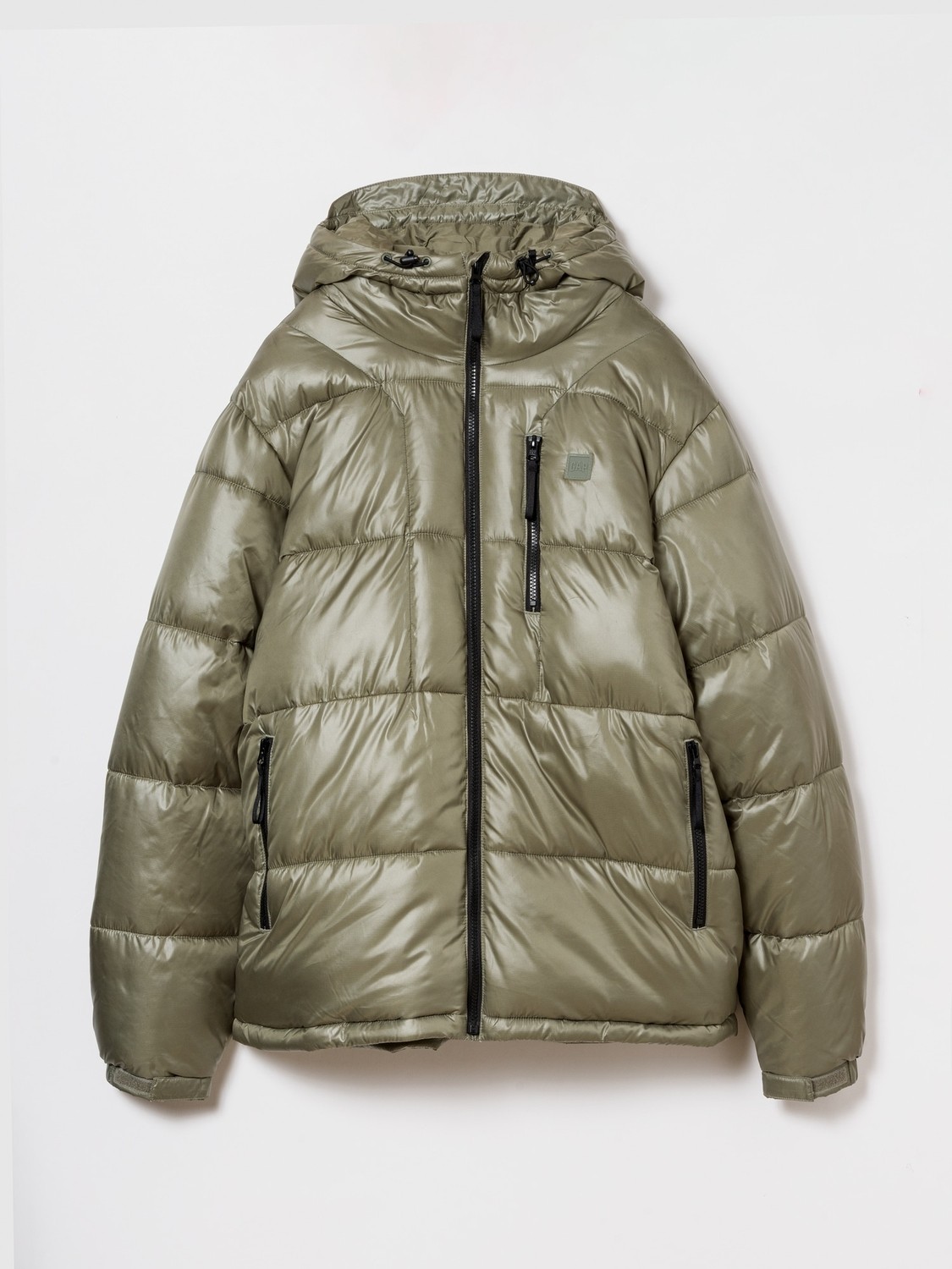 Gap Erkek Beyaz Geri Dönüştürülmüş Heavyweight Şişme Puffer Şişme Mont
