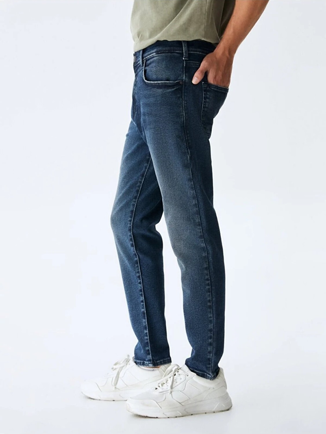 LTB Erkek Dıego X Y Dar Paça Orta Bel Jean Pantolon görsel 3