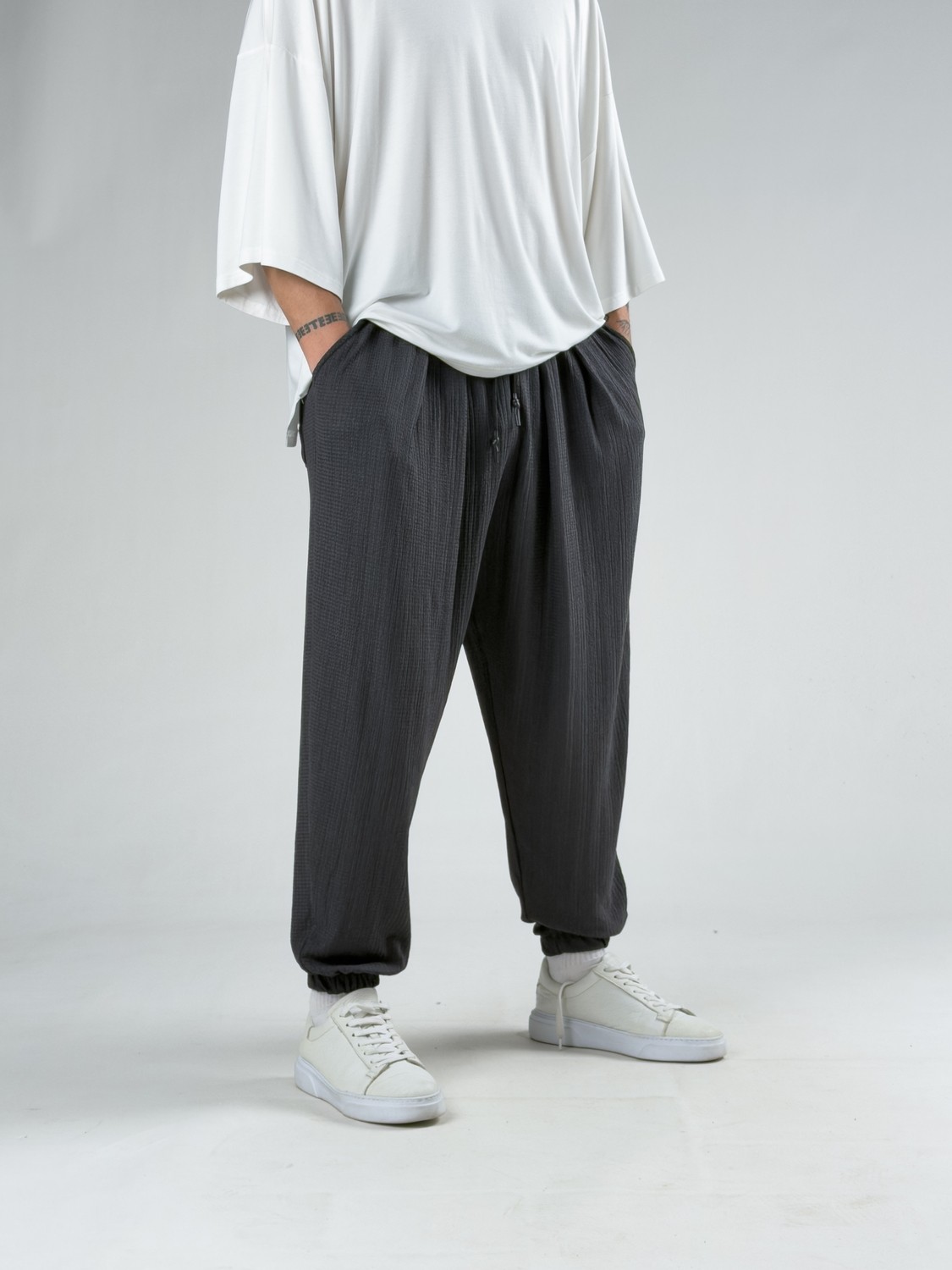 Cocopelli Bürümcük Antrasit Erkek Jogger Pantolon COC3179