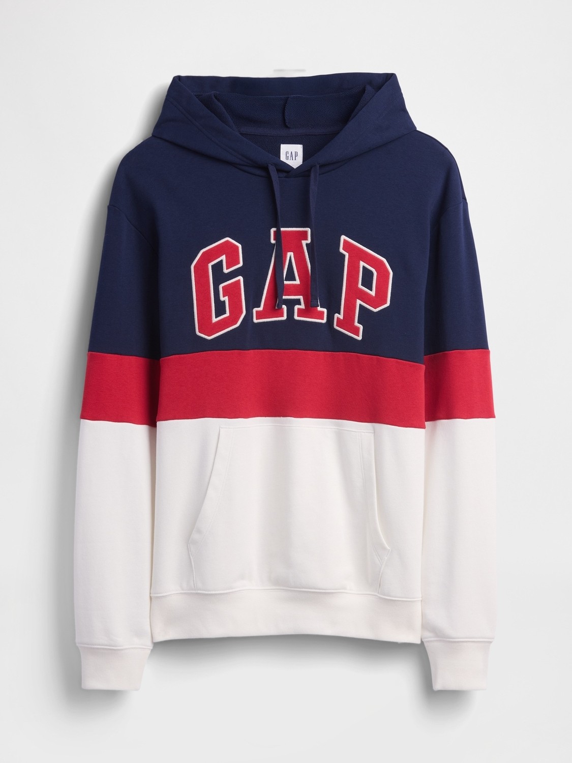 Gap Erkek Lacivert Gap Logo Fransız Havlu Kumaş Sweatshirt görsel 7