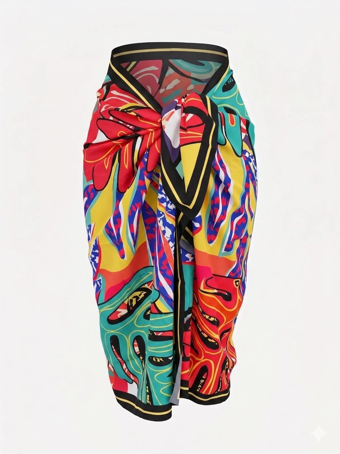 Tarzını Seç Pareo, Gökkuşağı Desenli 150X95 cm