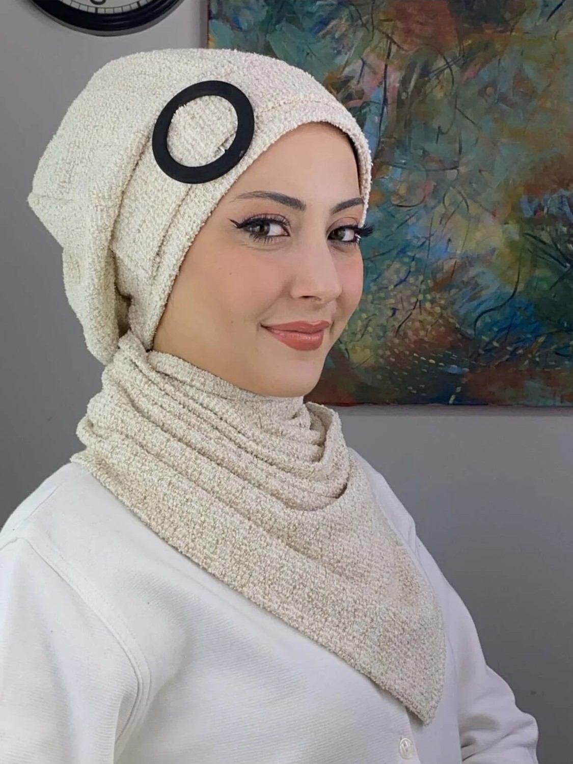 Butik Ambar Tokalı Bere