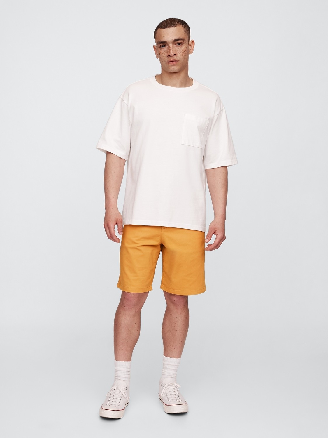 Gap Erkek Yeşil Essential Khaki Şort
