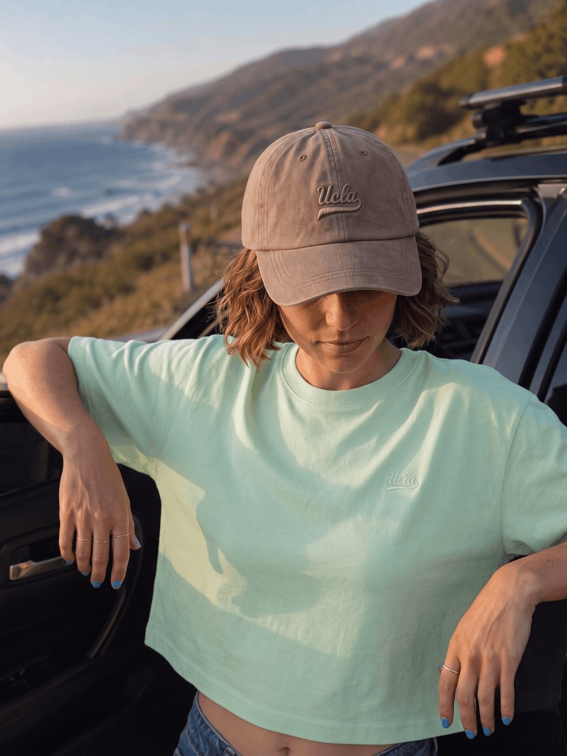 Ucla FORTUNO Bordo Baseball Cap Nakışlı Unisex Şapka