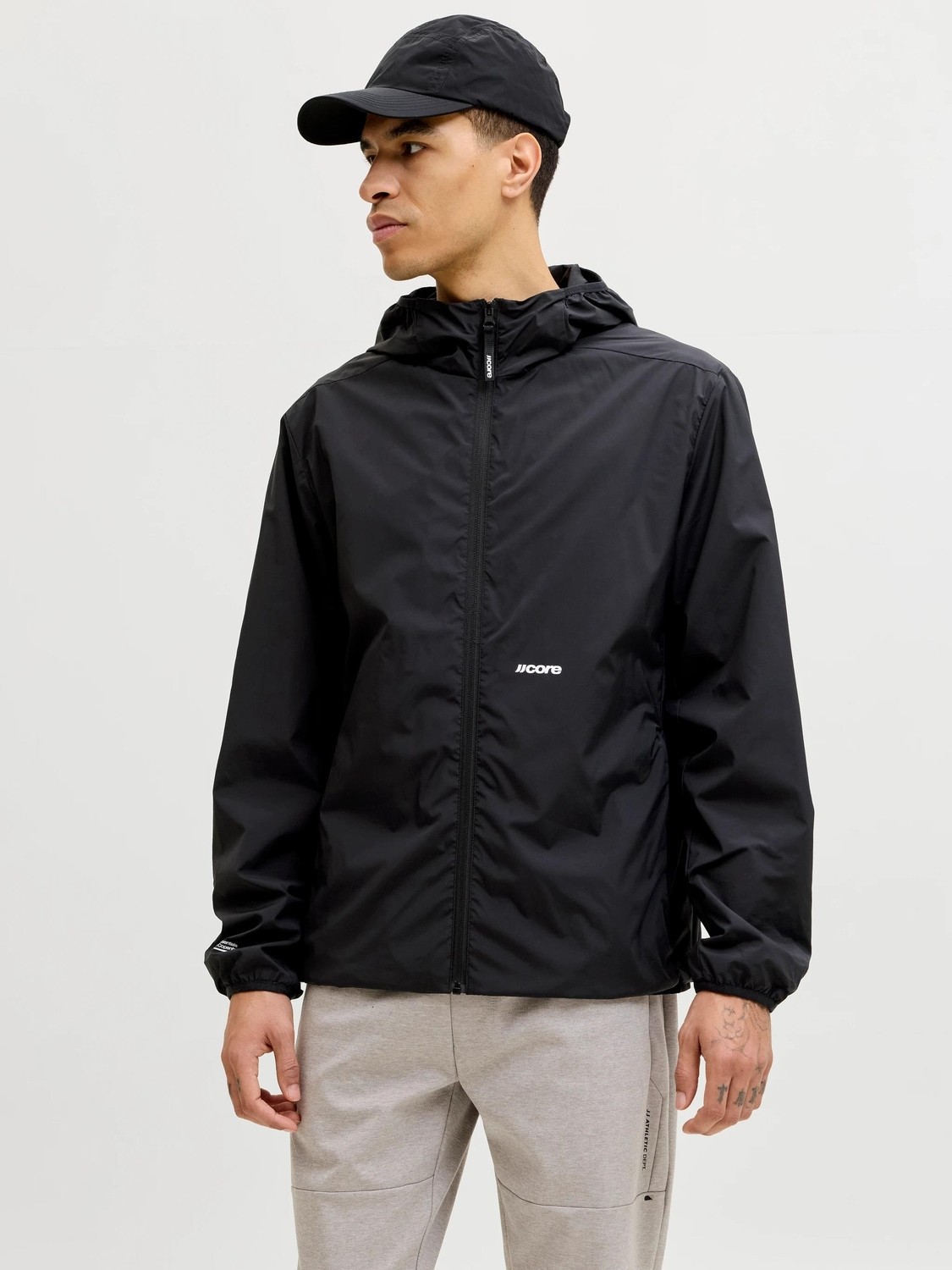 Jack & Jones Erkek Kapüsonlu Mevsimlik Ceket - Club