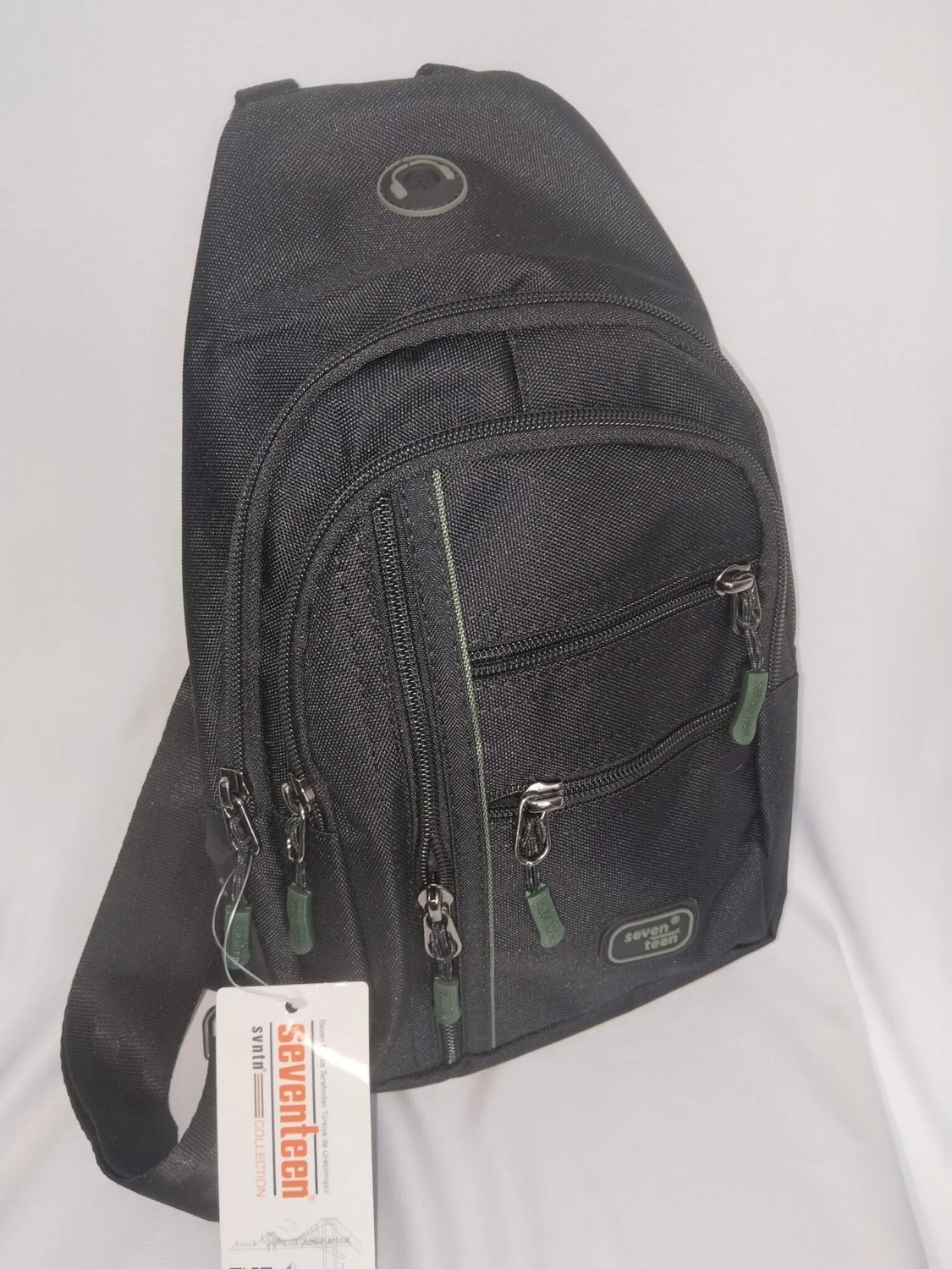 Seventeen 3473 Tek Omuz Askılı Kanvas Sırt - Göğüs Çantası - Body Bag görsel 3