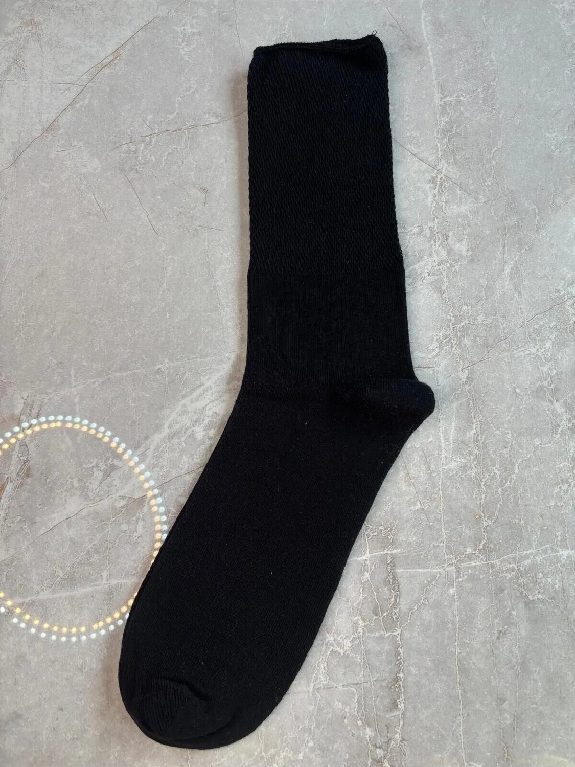 Sky Socks 3'lü Şeker Lastiksiz Dikişsiz Sıkmayan Bej-Siyah-Lacivert Soket Çorabı görsel 7