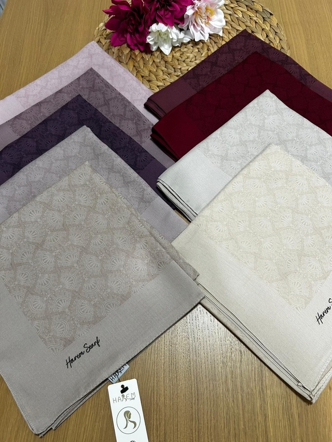 Harem Scarf Gold Sahra Eşarp Sirke