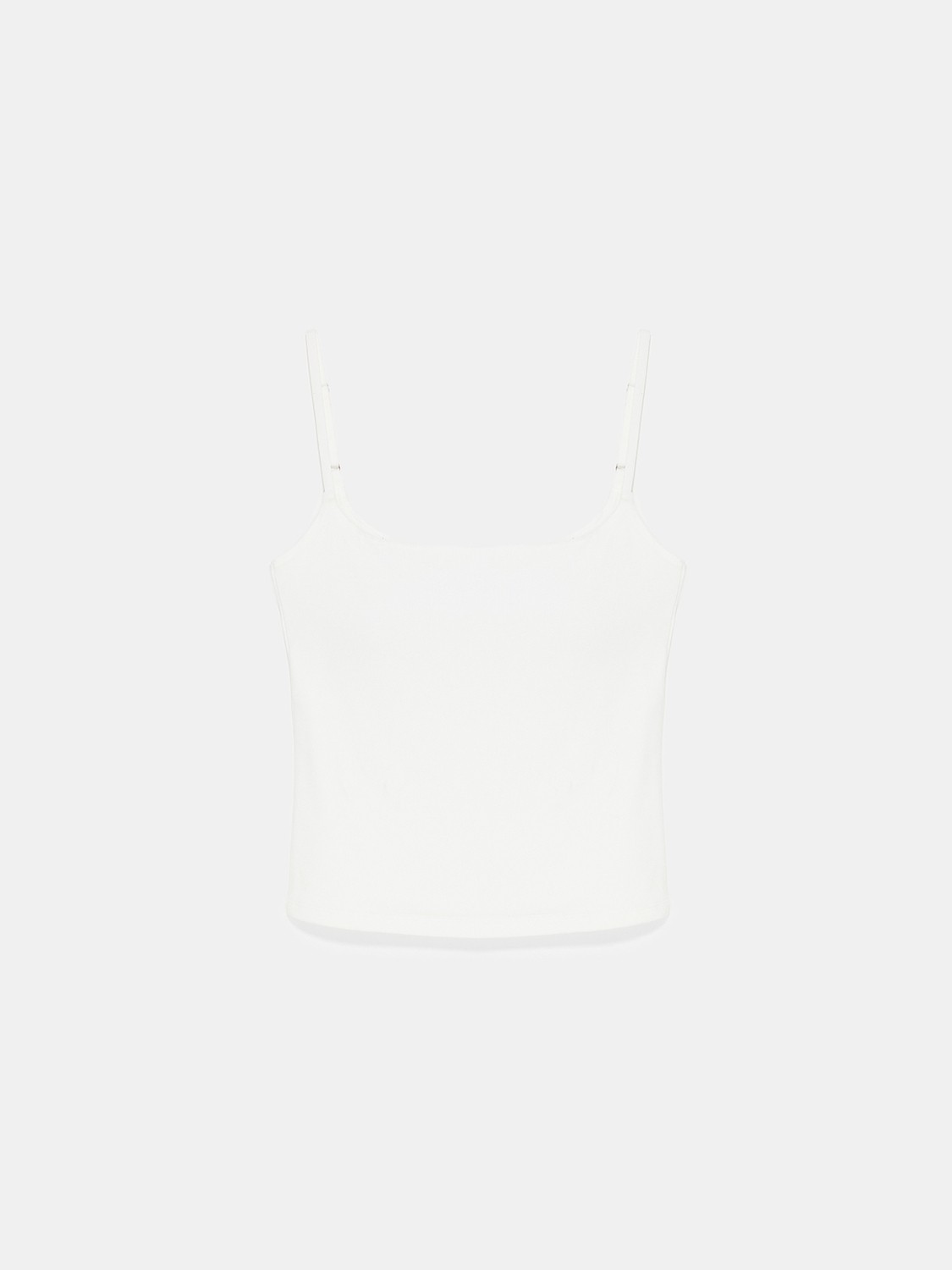Dilvin 21200 Bra-Free Askılı Top-Ekru görsel 4