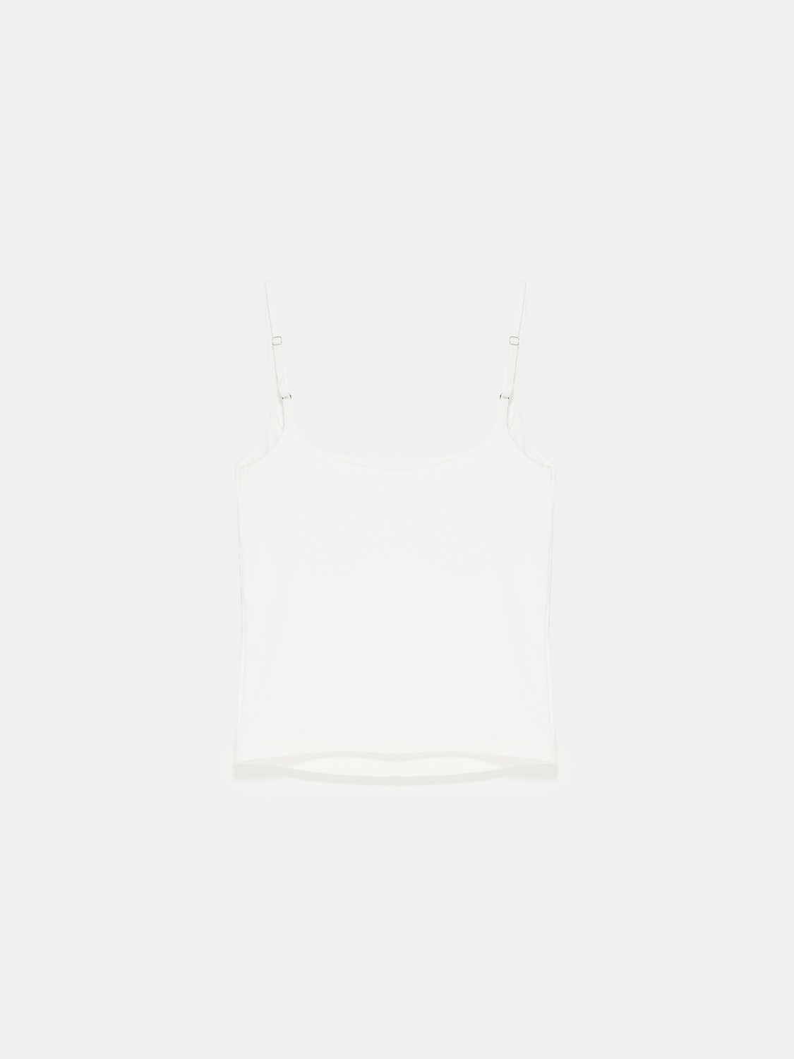 Dilvin 21200 Bra-Free Askılı Top-Ekru görsel 5