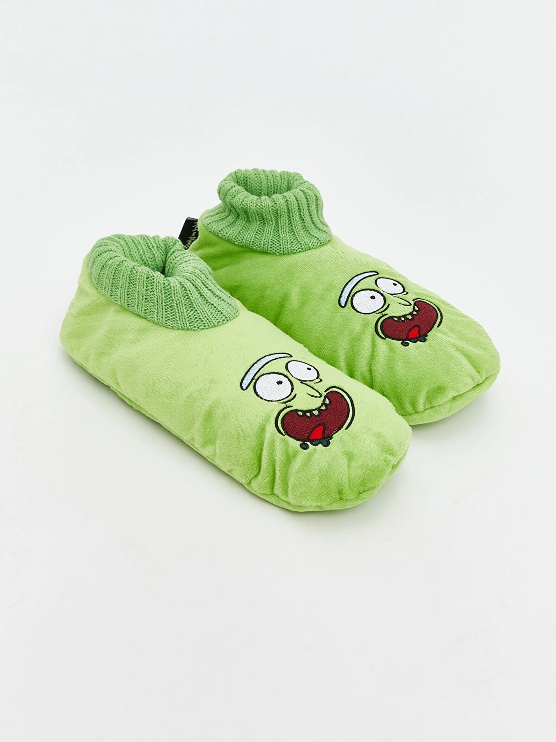 LC Waikiki Yeni Sezon Rick And Morty Nakışlı Erkek Ev Çorabı görsel 2